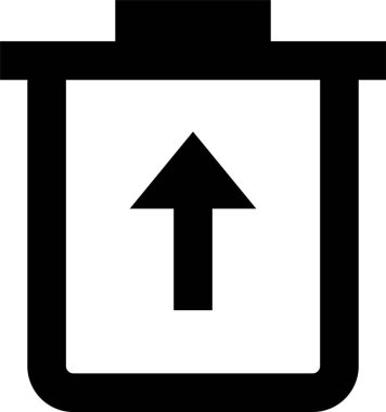 Yükle. Web simgesi basit illüstrasyon