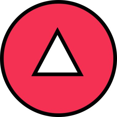 kullanıcı arayüzü ok simgesi, vektör illüstrasyonu