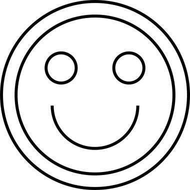 emoji yüz vektör illüstrasyonu