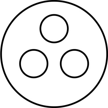 Gıda simgesinin vektör illüstrasyonu