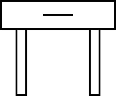 Tahta. Web simgesi basit illüstrasyon