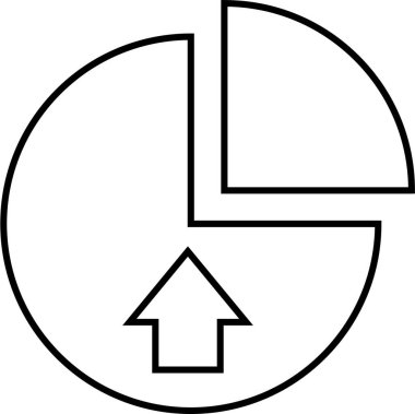 Basit web bilgi simgesi, vektör illüstrasyonu