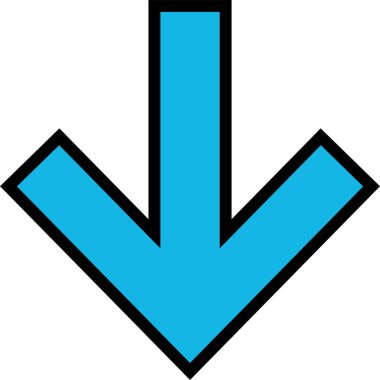 kullanıcı arayüzü ok simgesi, vektör illüstrasyonu