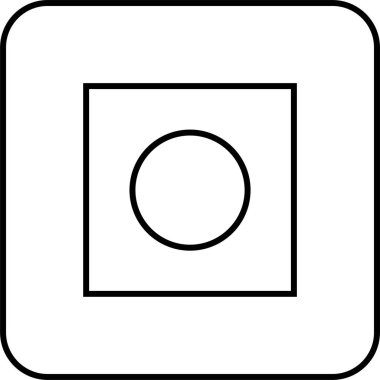 Uygulama simgesinin vektör illüstrasyonu