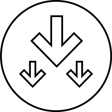 Basit web bilgi simgesi, vektör illüstrasyonu