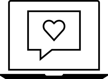 SMS ve Metin konuşma ikonu vektör illüstrasyonu