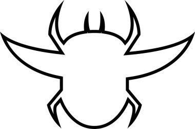 Mısır kültürü işaret vektör illüstrasyonu