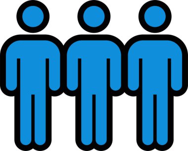 Basit web bilgi simgesi, vektör illüstrasyonu