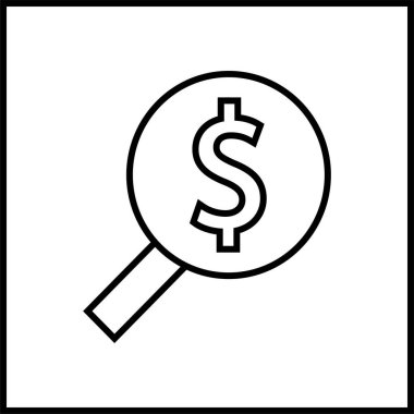 seo modern simgesinin vektör illüstrasyonu