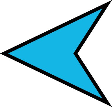 kullanıcı arayüzü ok simgesi, vektör illüstrasyonu