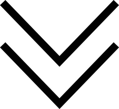 kullanıcı arayüzü yukarı ok simgesi, vektör illüstrasyonu