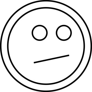 emoji yüz vektör illüstrasyonu