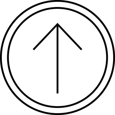 kullanıcı arayüzü ok simgesi, vektör illüstrasyonu