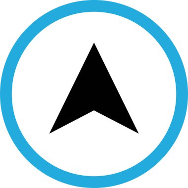 kullanıcı arayüzü ok simgesi, vektör illüstrasyonu