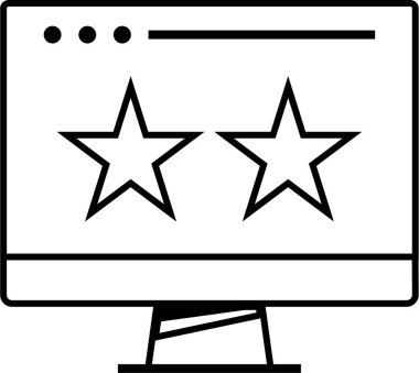 Basit web bilgi simgesi, vektör illüstrasyonu