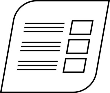 Web arayüzü simgesi, vektör illüstrasyonu