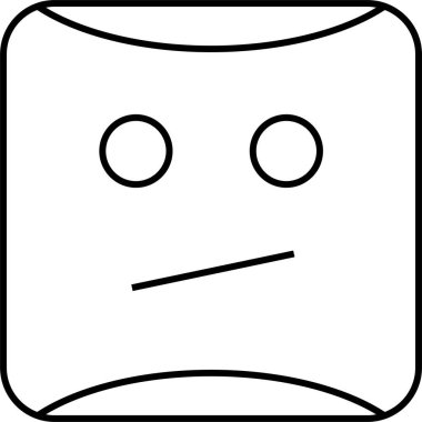 emoji yüz vektör illüstrasyonu