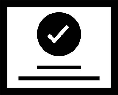 Web arayüzü simgesi, vektör illüstrasyonu