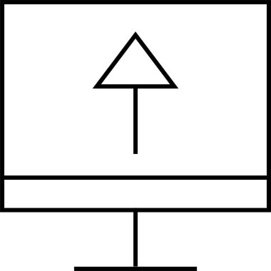 Basit web bilgi simgesi, vektör illüstrasyonu