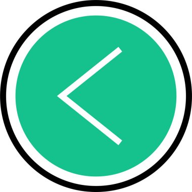 navigasyon simgesi işaret vektör çizimi