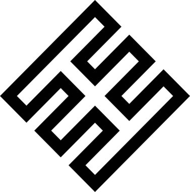 Basit satır simgesi, vektör illüstrasyonu