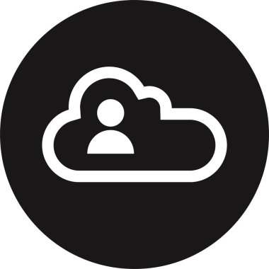 Basit internet bağlantısı simgesi, vektör illüstrasyonu