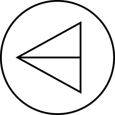 kullanıcı arayüzü ok simgesi, vektör illüstrasyonu