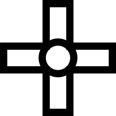 Güzel ve modern tasarım elementinin vektör çizimi