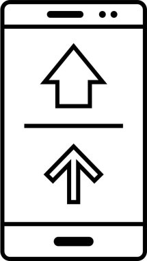 Basit web bilgi simgesi, vektör illüstrasyonu