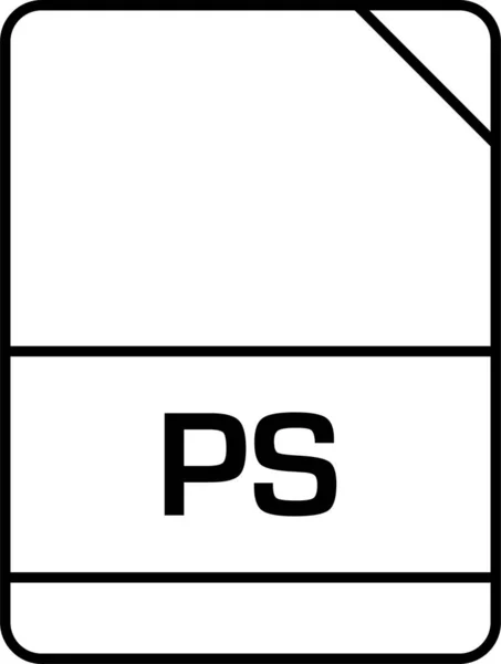 Bestandsnaam Pictogram Vector Illustratie — Stockvector