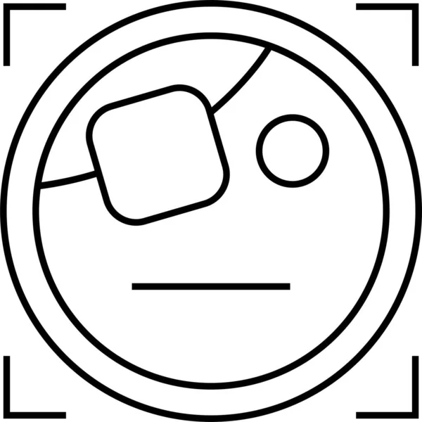 Emoji Face Vector Illustration — Stockový vektor