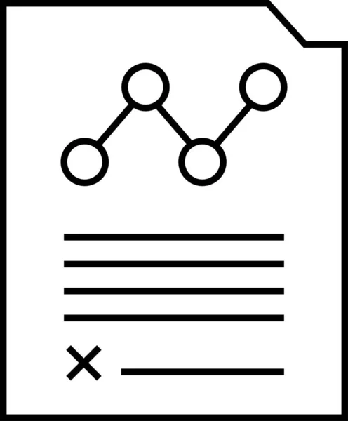 Bericht Symbol Vektor Illustration — Stockvektor