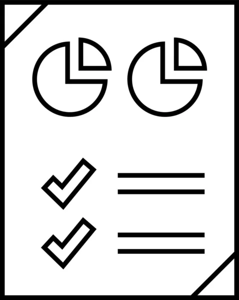 Bericht Symbol Vektor Illustration — Stockvektor