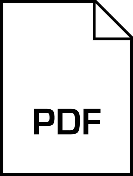 Dateiname Symbol Vektor Illustration — Stockvektor