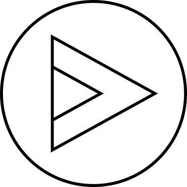 kullanıcı arayüzü ok simgesi, vektör illüstrasyonu