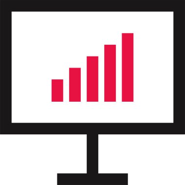 çevrimiçi iletişim bilgisayar sinyali, vektör illüstrasyonu