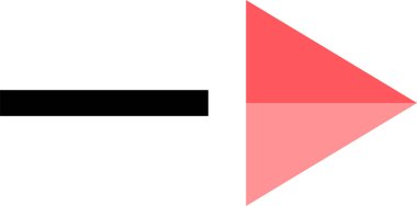 kullanıcı arayüzü ok simgesi, vektör illüstrasyonu