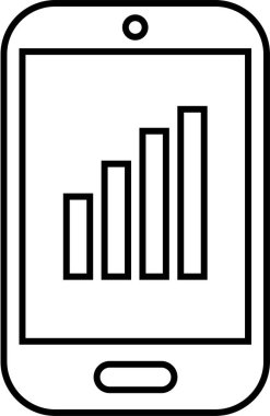 Basit web bilgi simgesi, vektör illüstrasyonu