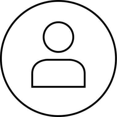 Basit web bilgi simgesi, vektör illüstrasyonu