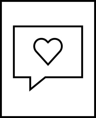 SMS ve Metin konuşma ikonu vektör illüstrasyonu