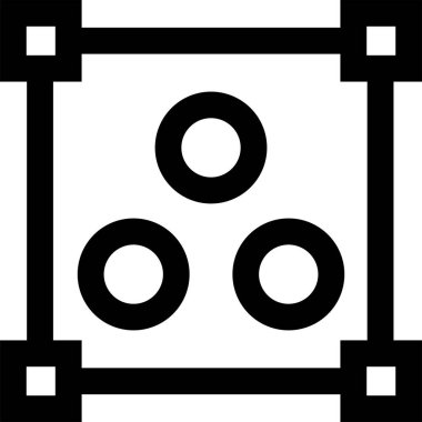 Yemek. Web simgesi basit illüstrasyon