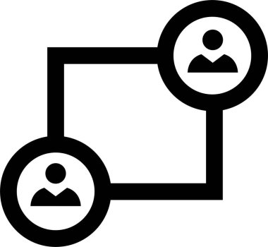 Web arayüzü simgesi, vektör illüstrasyonu