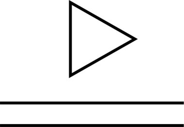 Web arayüzü simgesi, vektör illüstrasyonu