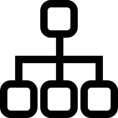 iş konsepti ikon vektör illüstrasyonu