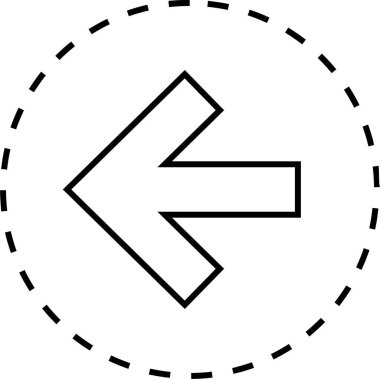 kullanıcı arayüzü ok simgesi, vektör illüstrasyonu