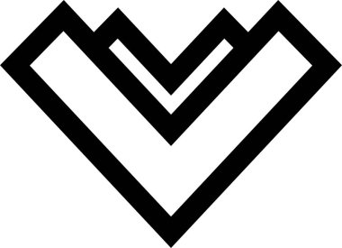 kullanıcı arayüzü indirme ok simgesi, vektör illüstrasyonu