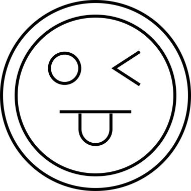 emoji yüz vektör illüstrasyonu