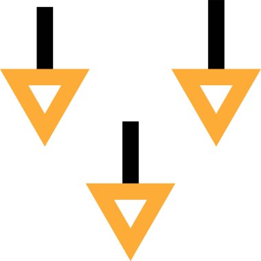 kullanıcı arayüzü ok simgesi, vektör illüstrasyonu