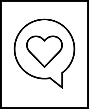 SMS ve Metin konuşma ikonu vektör illüstrasyonu