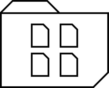 dizin simgesi vektör illüstrasyonu